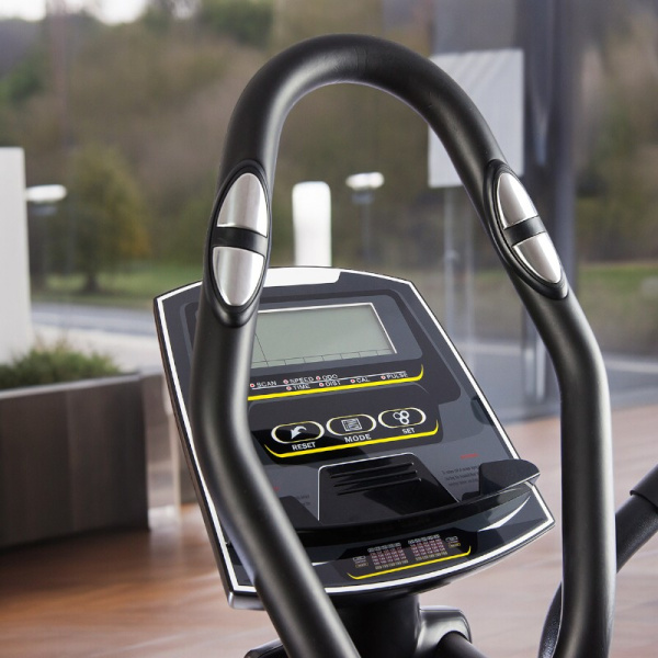 Эллиптический магнитный тренажер Черный / Укрепляет здоровье и физическую форму